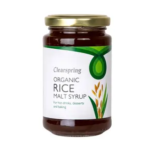 Siro Mạch Nha Gạo Hữu Cơ, Organic Rice Malt Syrup (300g) - CLEARSPRING